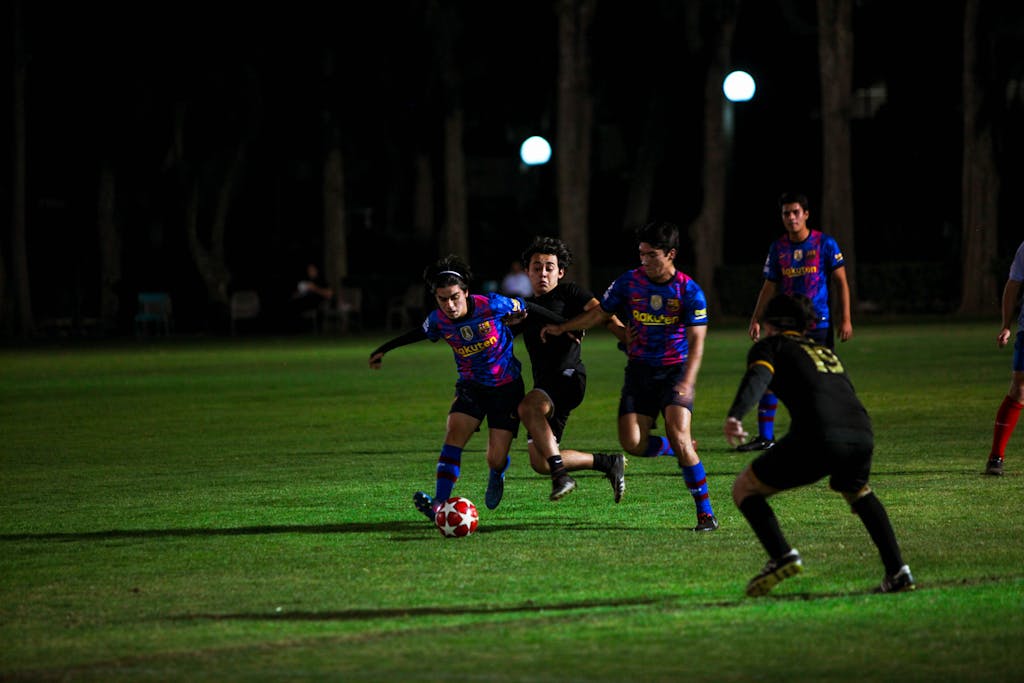 Miami Dolphins vs Cleveland Browns Match Player Stats Miami Dolphins vs Cleveland Browns Match Player Stats Action-packed night soccer match with players competing under field lights.